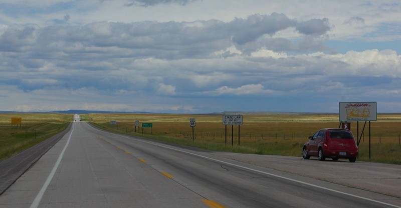 South Dakota border