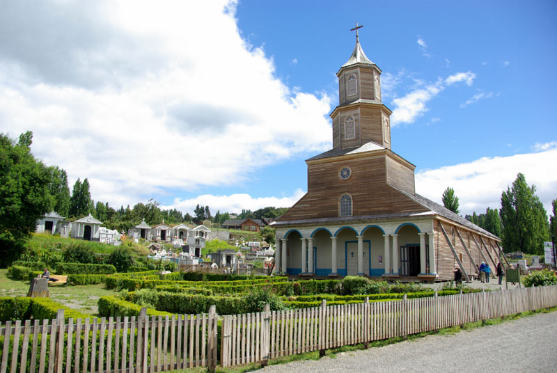 Chiloé - Nercon, église en bois