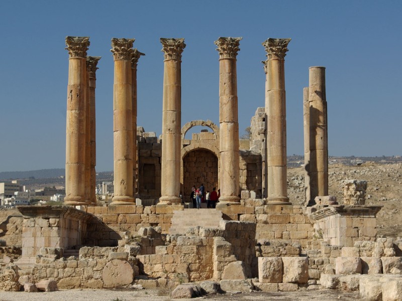 Jerash - Temple d'Artemis Diane pour les romains