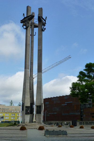 Gdansk monument Solidarnosc