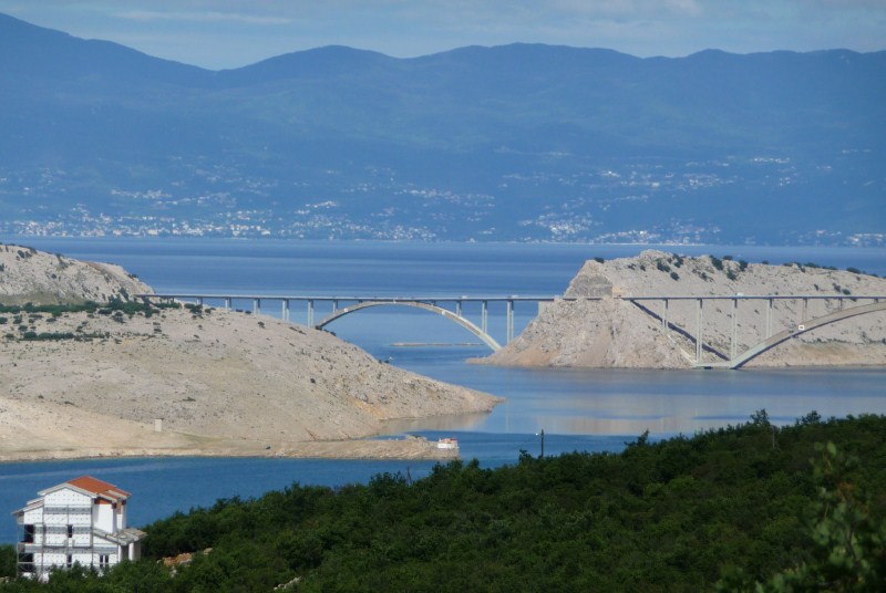 Pont de l'ile de Krk (Croatie)