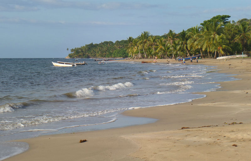 Manzanillo - Dernière plage avant la frontière du Panama