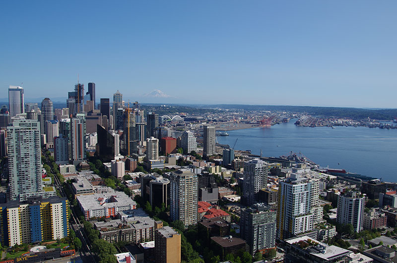 Seattle - Vue du Space needle