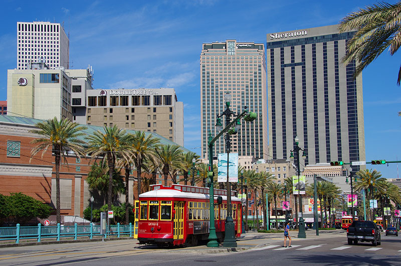 New Orleans Business district