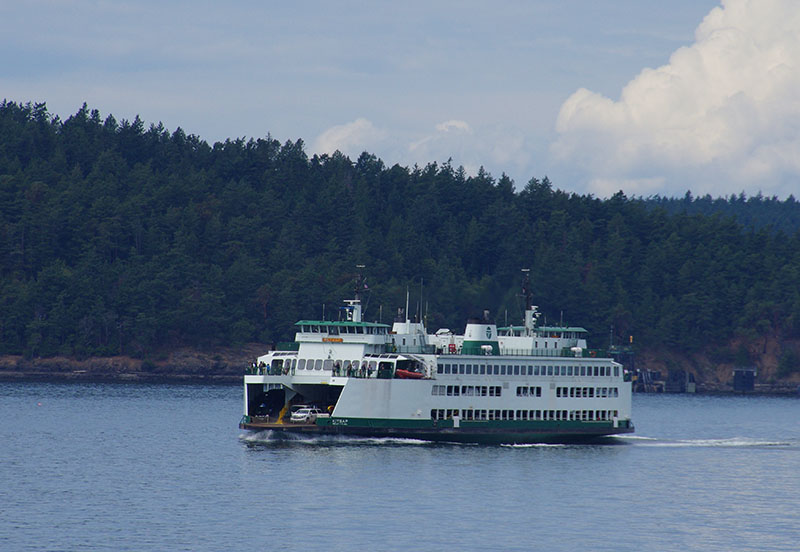 Ferry vers San Juan Island