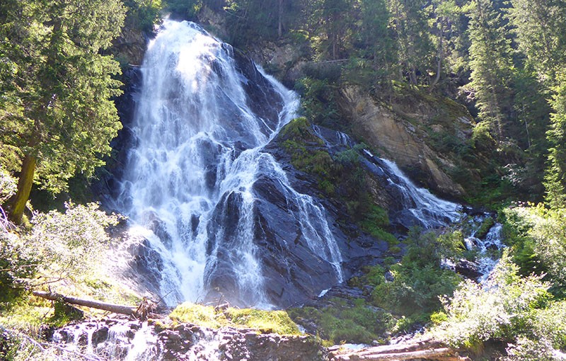Staniskabach Wasserfall Schleierfall