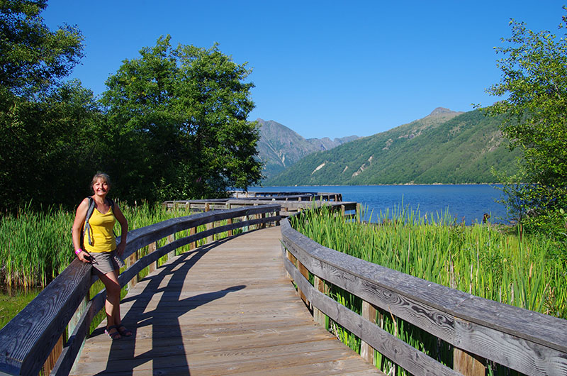 Mont St Helens - Coldwater lake