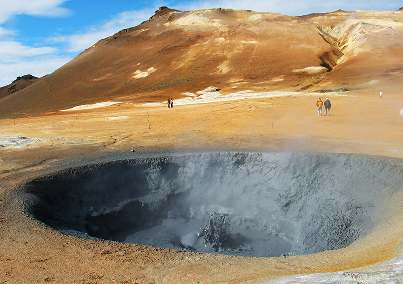 Islande Zone volcanique du Krafla