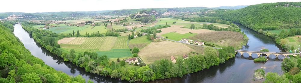 Castelnaud-la-chapelle - vue du chateau