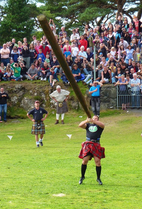 Portree - île de Skye - Highland games