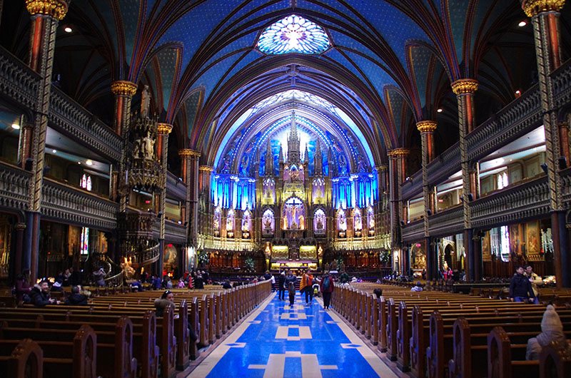 Vieux Montréal - Basilique Notre Dame