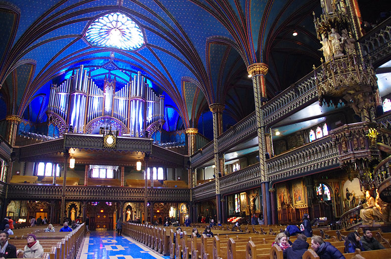 Vieux Montréal - Basilique Notre Dame