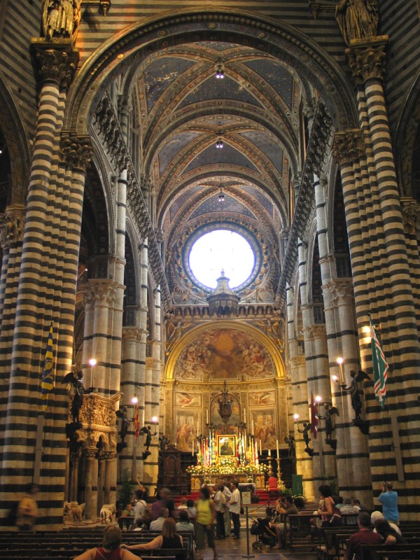 Sienne - Duomo interieur