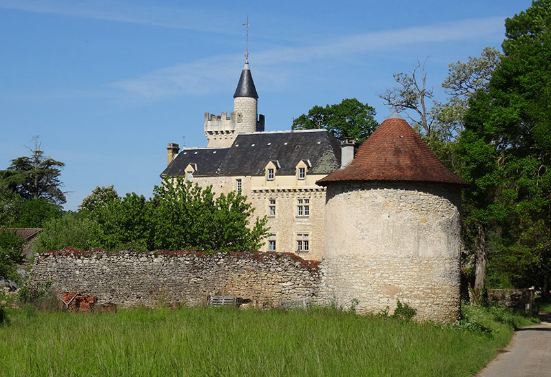 Caillac chateau de Langle