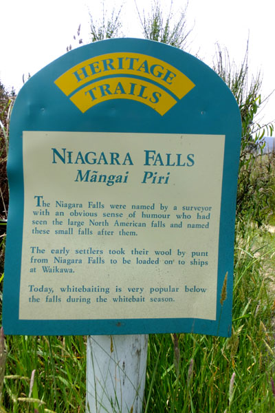 Waikawa - Niagara falls !