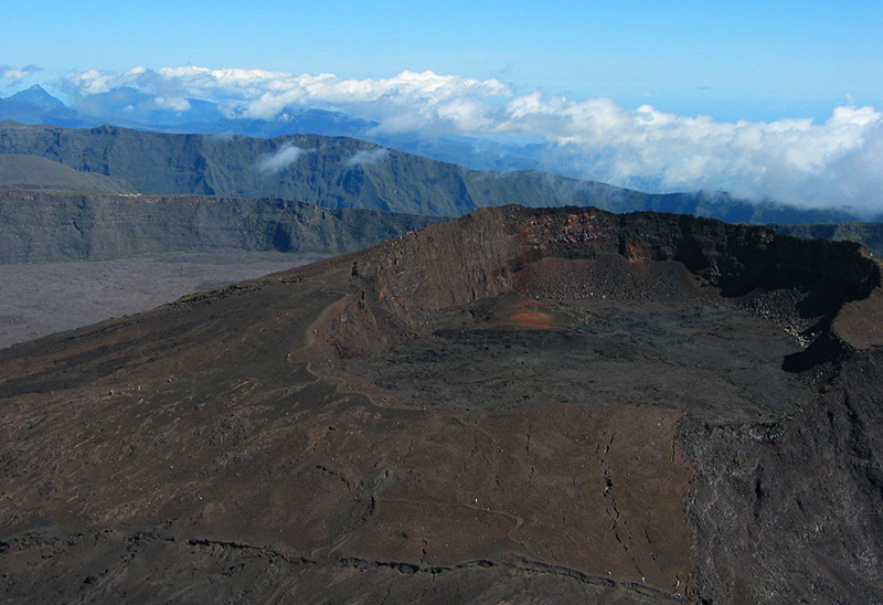 La Réunion Cratère Dolomieu - Piton de la Fournaise