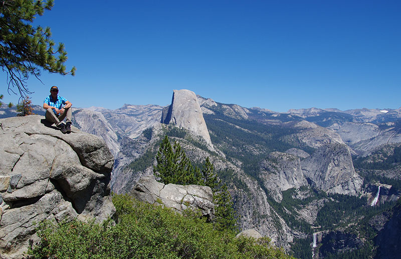 Yosemite NP - Glacier point