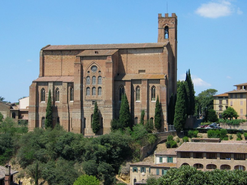 Sienne - Domenico et le sanctuaire Ste Catherine