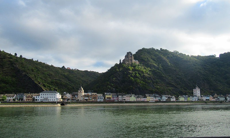 Sankt Goarshausen et Burg Katz