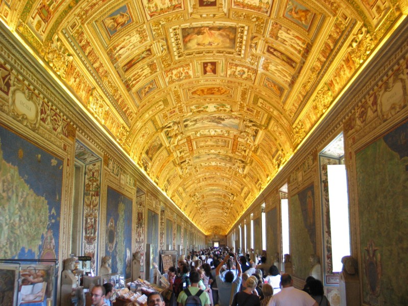 Musée du Vatican Salle des geographies
