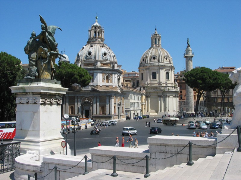Rome - Place Madonna di Loreto