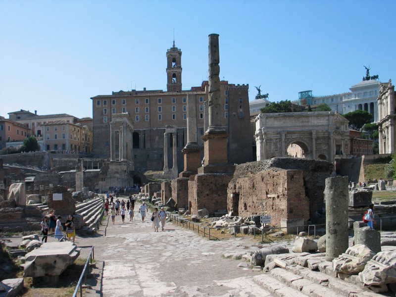Rome - la voie Sacrée