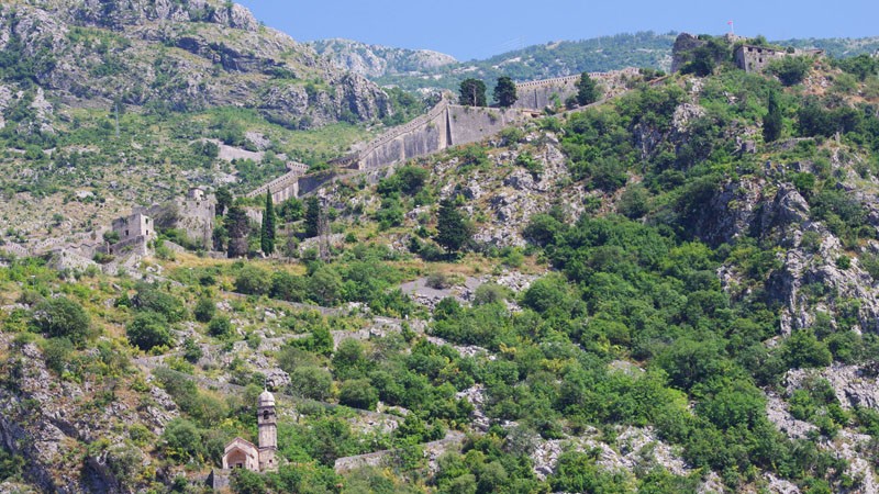 Kotor forteresse St Jean