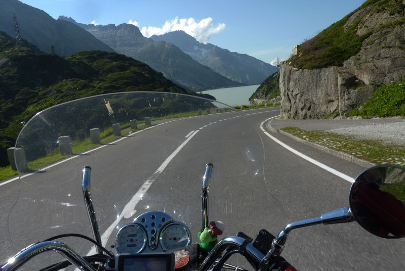 On the road  - Grimselpass