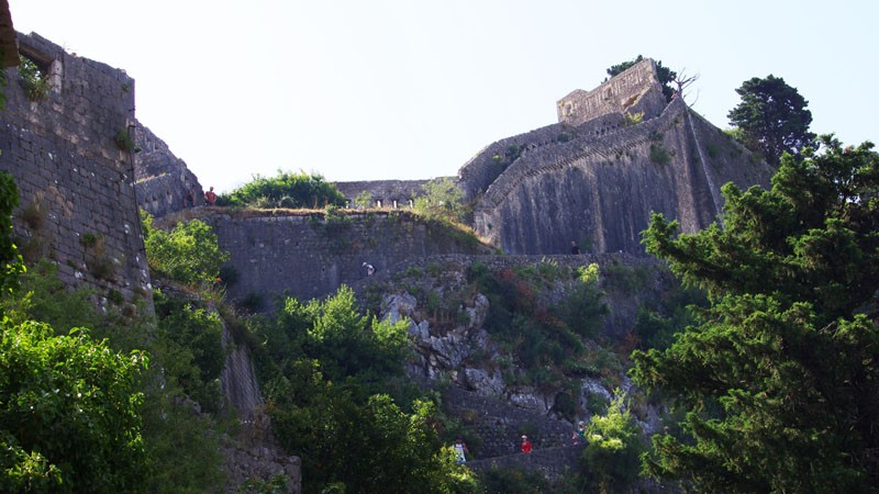 Kotor forteresse St Jean