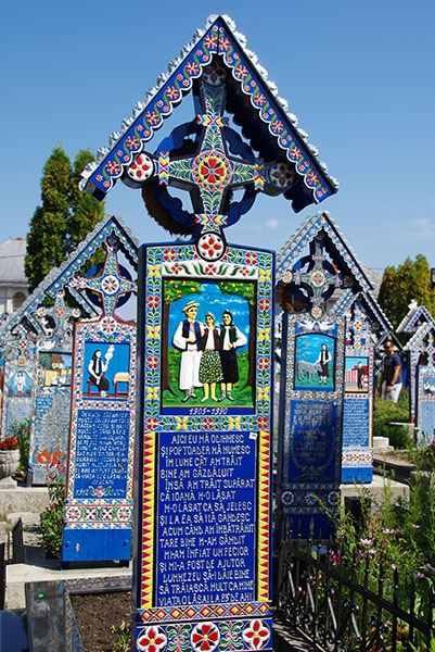 Sapanta - Le cimetière joyeux