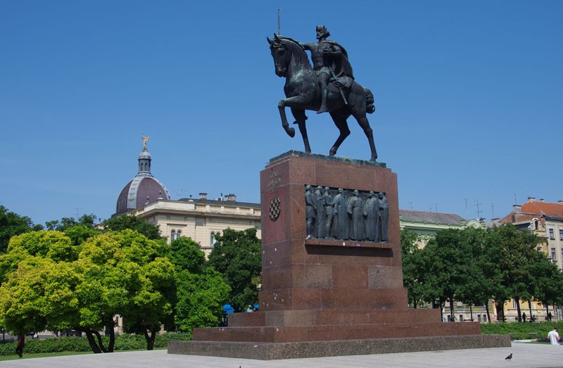 Zagreb place du roi Tomislav
