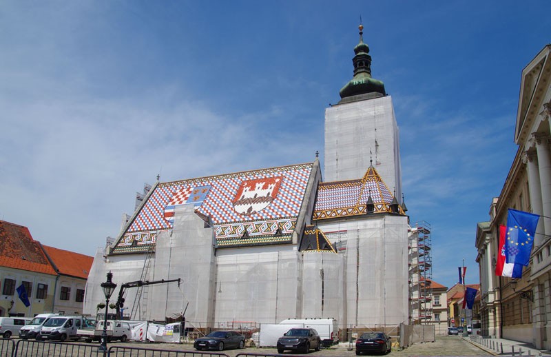 Zagreb église St Marc