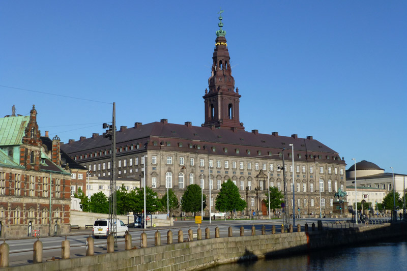 Copenhague - chateau de Christiansborg