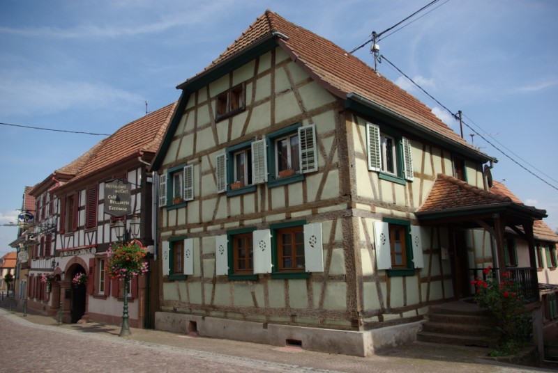 Oberbronn village 