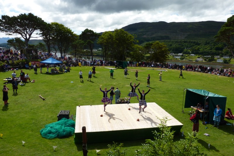 Portree - île de Skye - Highland games