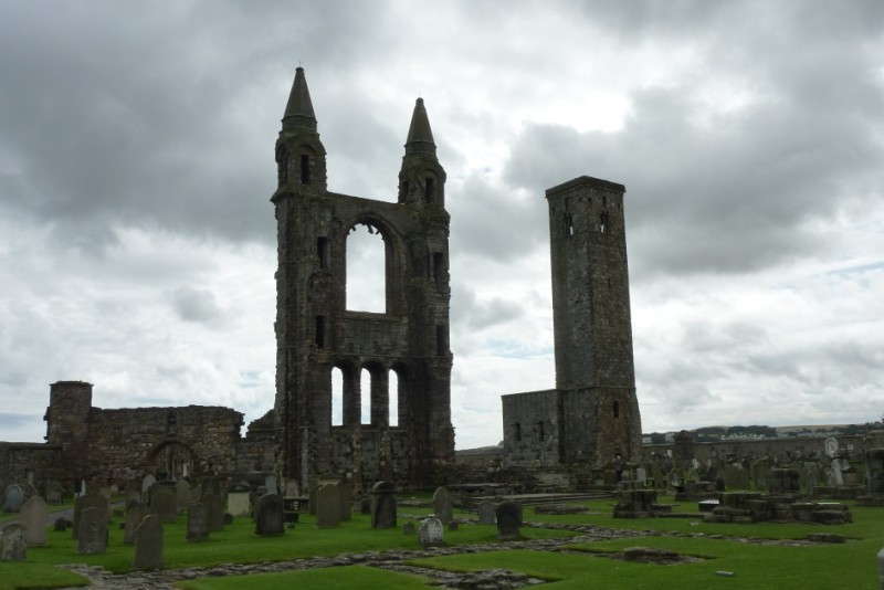 St Andrews - ruines de la Cathédrale