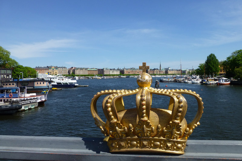 Stockholm - vue sur l'île d' Östermalm 